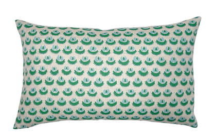 Cadiz Pillow Cover in Green, Walter G Textiles