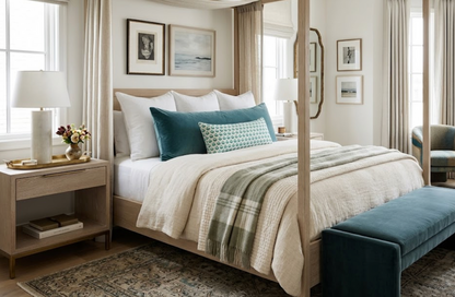 Cadiz Pillow Cover in Green, Walter G Textiles
