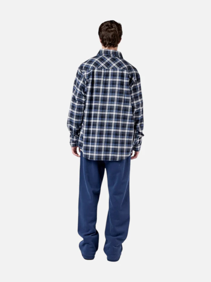 Camisa Elepants Clasica Cuadros Azul