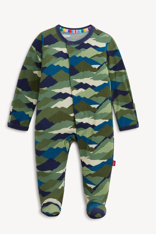 Camo Peak Modal Footie