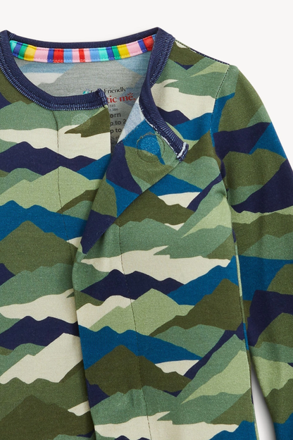 Camo Peak Modal Footie