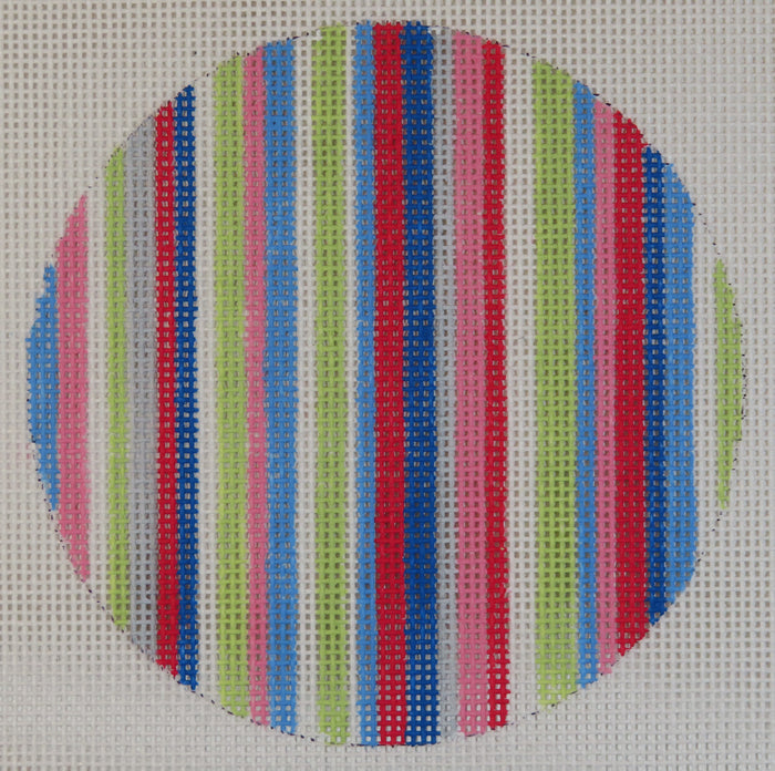 Candy Stripe Round