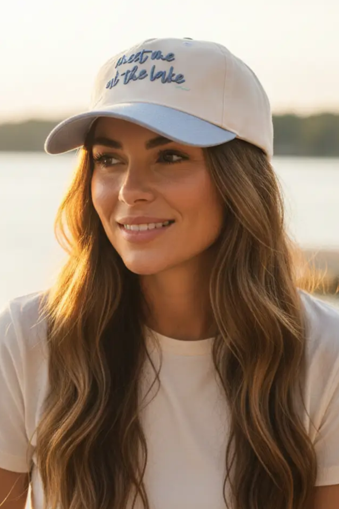 Canvas Hat-Meet Me at the Lake