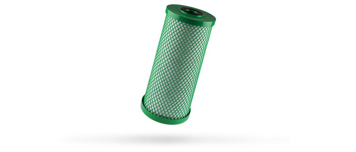 Cartucho de Carbón en Bloque 4.5"x10" de 10 micras - Olor y sabor a cloro