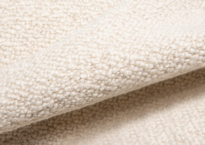 Chalet Boucle Pillow Cover in Snow, Holly Hunt Textiles