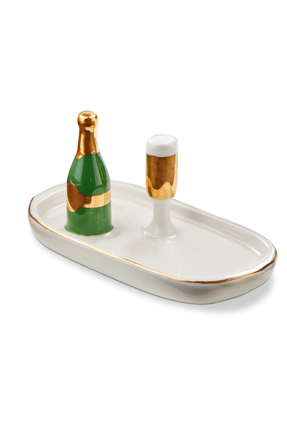Champagne Ring Holder Dish
