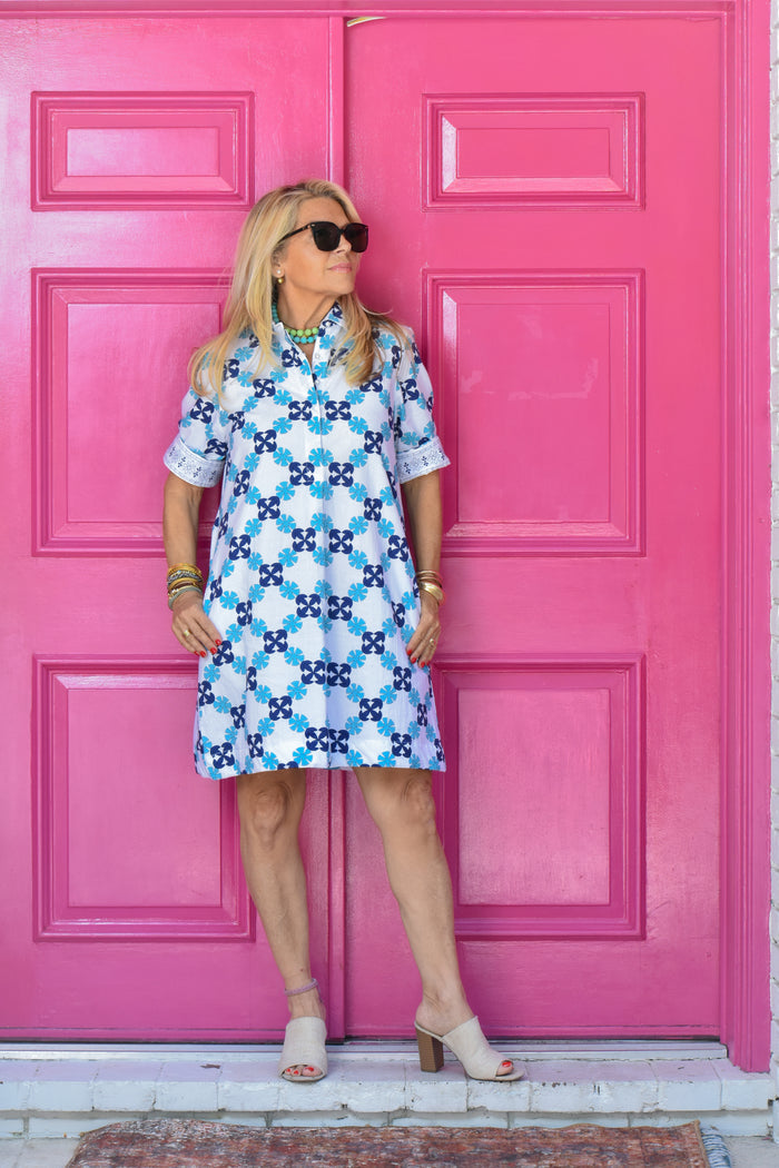 Charlize Dress Ocean Reef