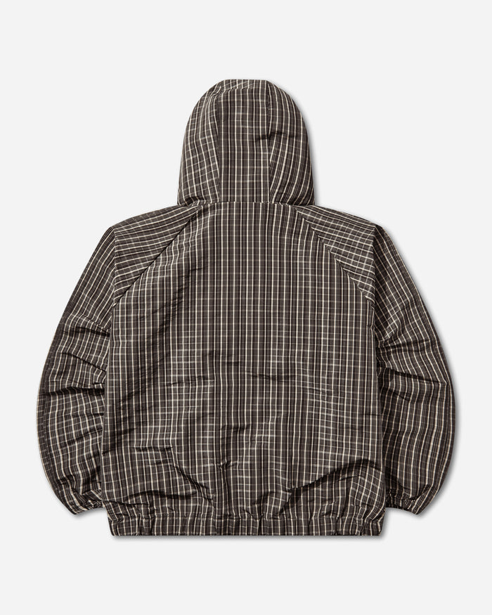 Umbro Check Smock Anorak Beige Dark Brown Coats and Jackets Jackets UBMW0470FA300 BEG0015