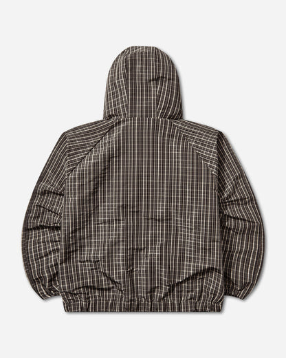 Umbro Check Smock Anorak Beige Dark Brown Coats and Jackets Jackets UBMW0470FA300 BEG0015
