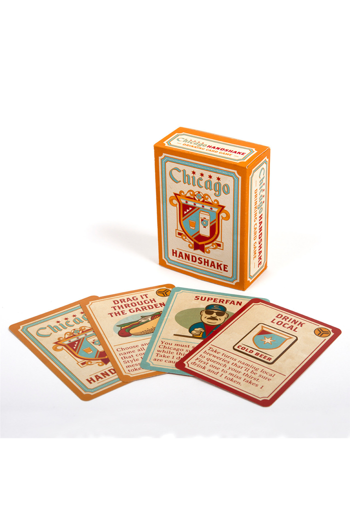 Chicago Handshake Drinking Card Game