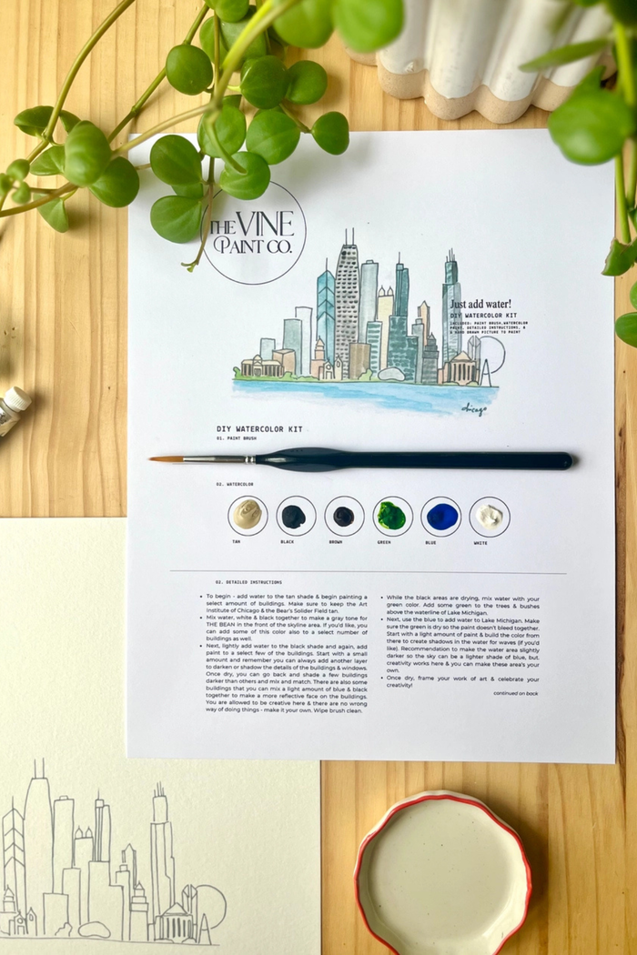 Chicago Skyline DIY Kit