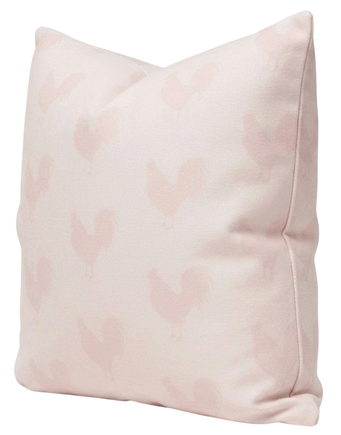 Chickie Pillow Cover in Blush
