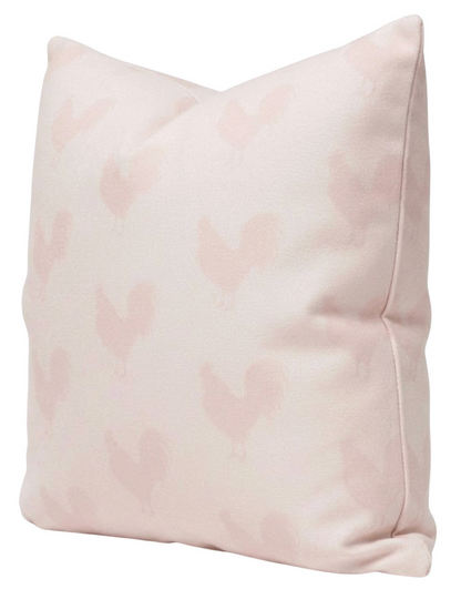 Chickie Pillow Cover in Blush