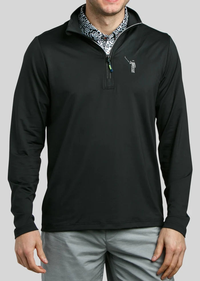 Chip Shot Pullover Black