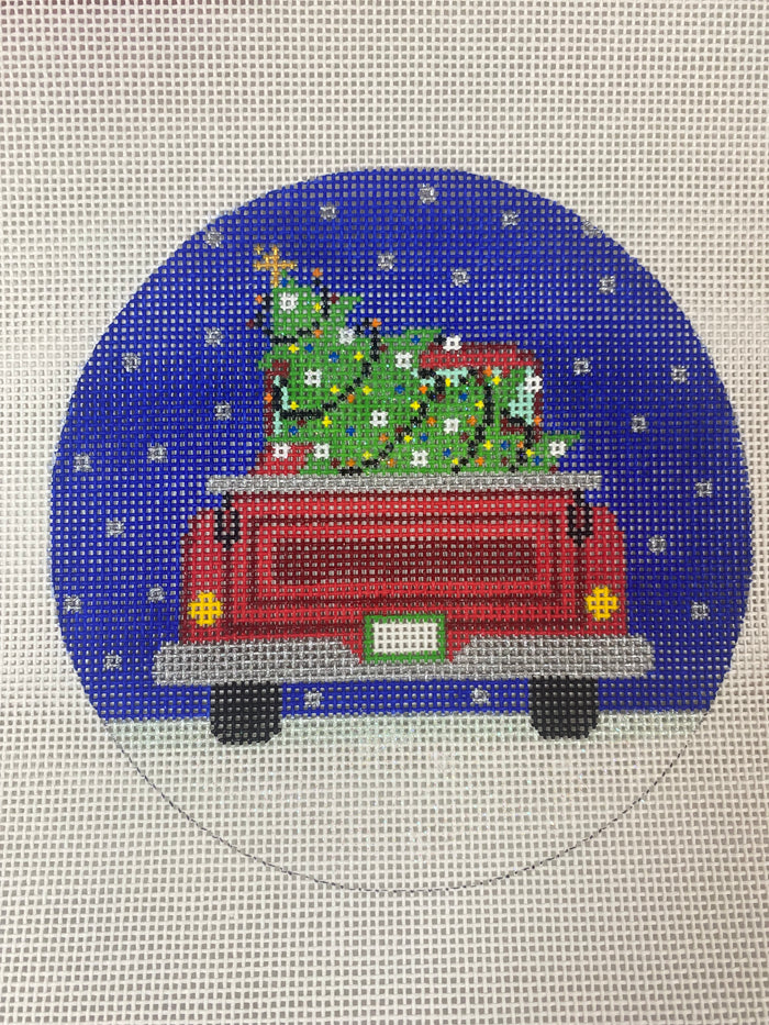 Christmas Tree in Truck
