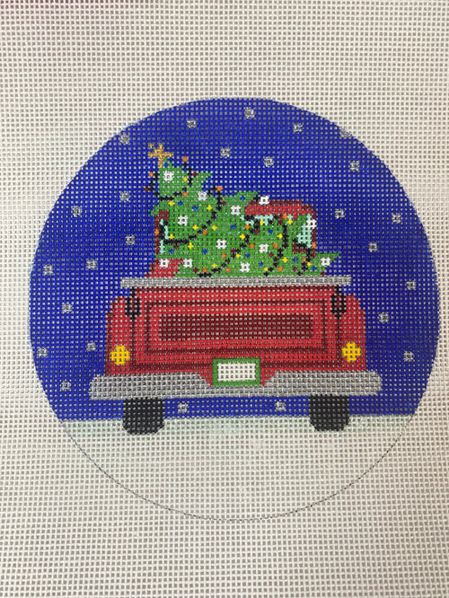 Christmas Tree in Truck