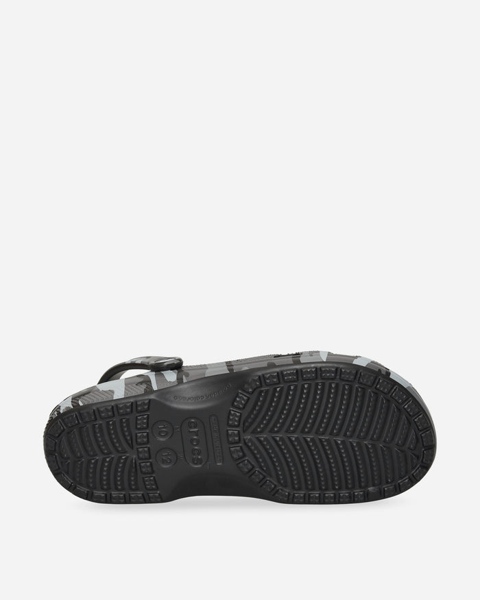 Crocs Classic Camouflage Clog Black/Slate Grey Sandals and Slides Sandals and Mules CR.211936 BKSG