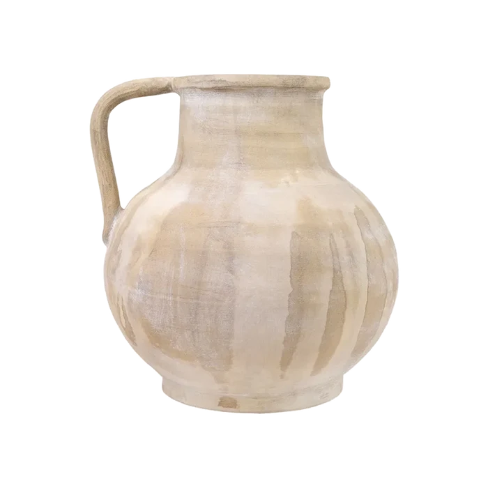 Clay Vase With Handle
