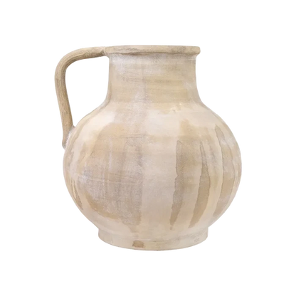 Clay Vase With Handle