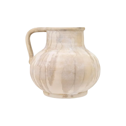 Clay Vase With Handle
