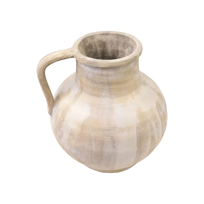 Clay Vase With Handle