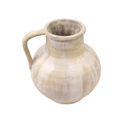 Clay Vase With Handle