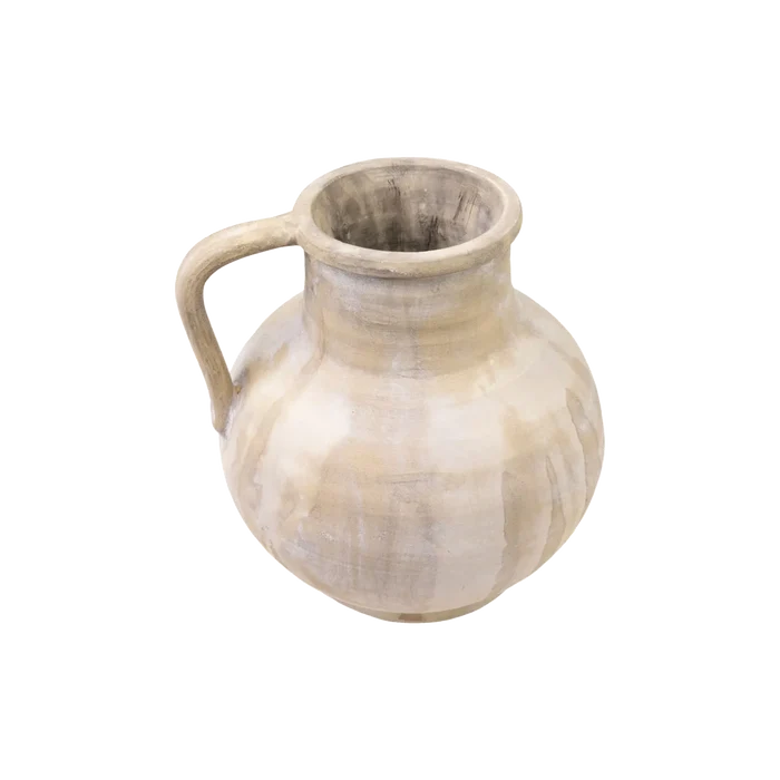 Clay Vase With Handle