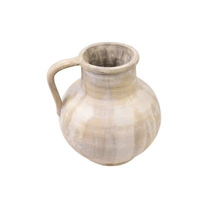 Clay Vase With Handle