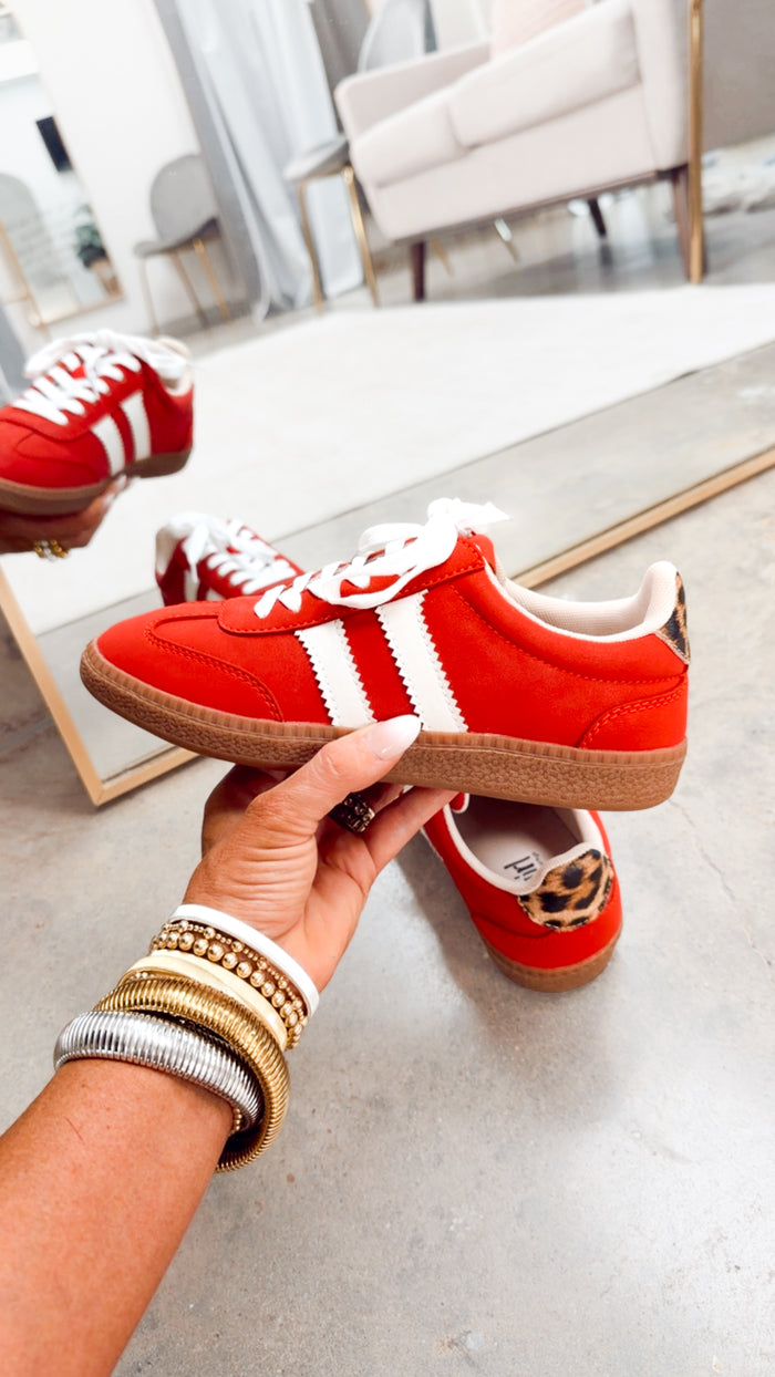 Corkys Heads Up Sneaker-Red