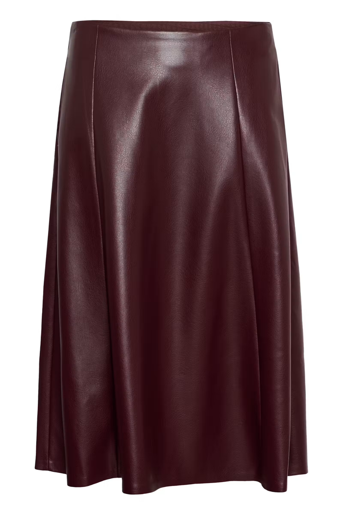 Cream 10614242 CRPaloma Skirt Dark Cabernet by Cream Shop Cream at Dotique