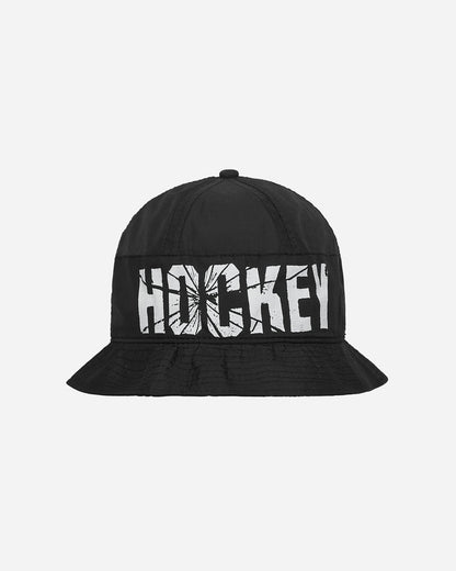 Hockey Hockey Crinkle Bell Bucket Hat Black Hats Bucket PN1869 001