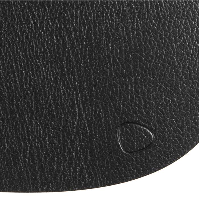 Designed and handcrafted in Denmark, this placemat is a sustainable product that helps to reduce the environmental impact of leather production by re-using leather waste.