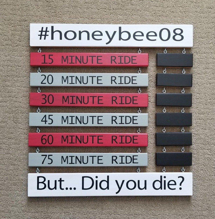 Personalized home gym décor for cyclists