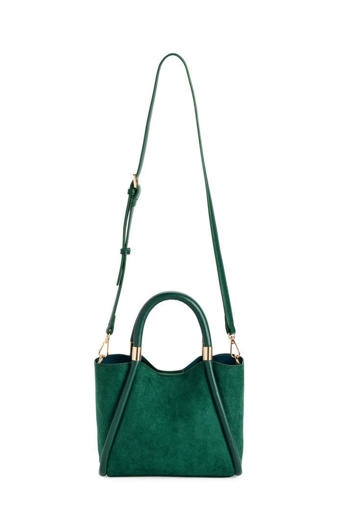 Danny Mini Tote, Emerald