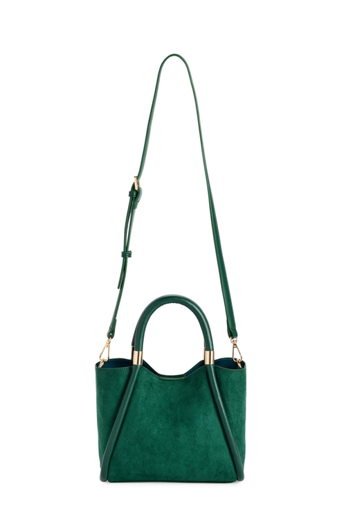 Danny Mini Tote, Emerald
