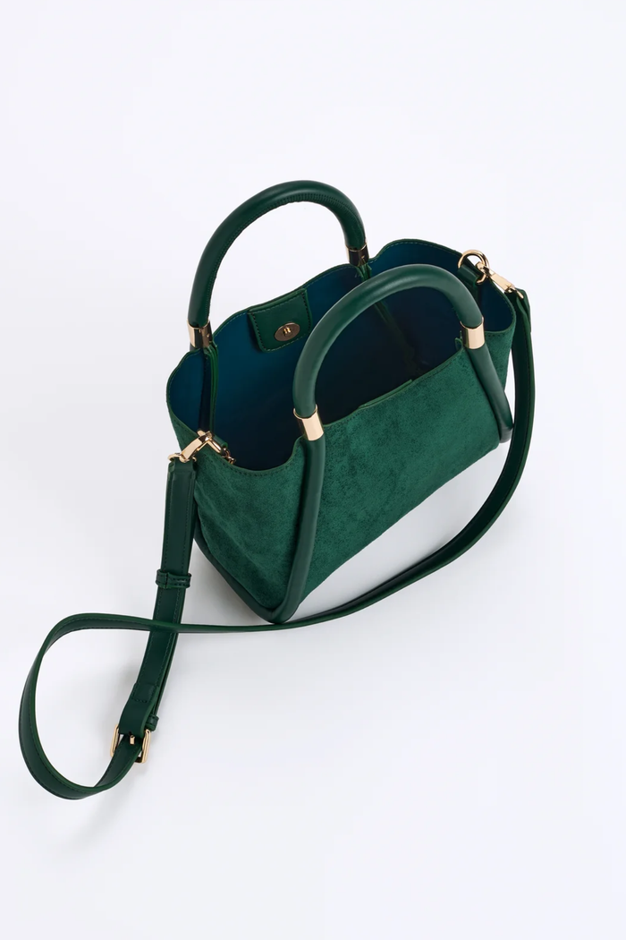 Danny Mini Tote, Emerald