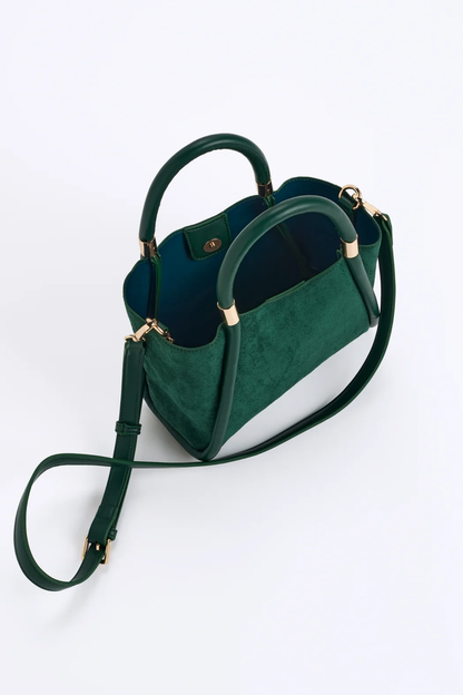 Danny Mini Tote, Emerald