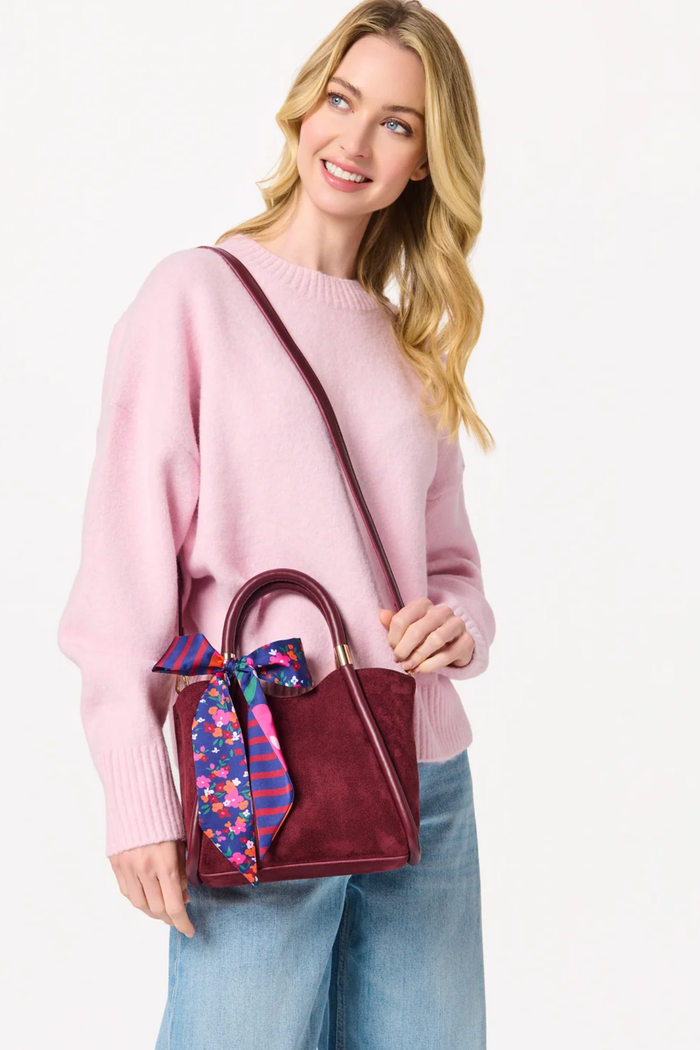 Danny Mini Tote, Wine