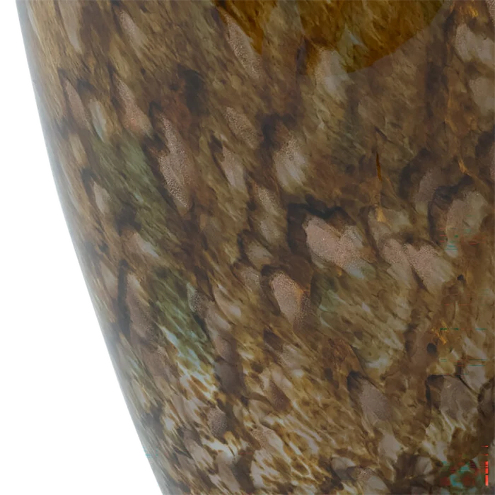 Dappled Glass Vase