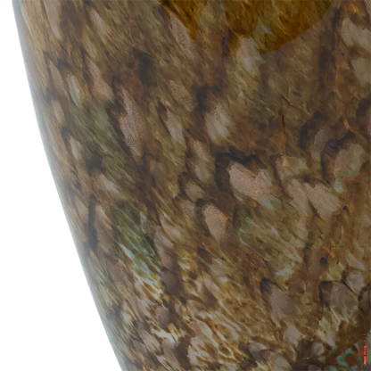 Dappled Glass Vase