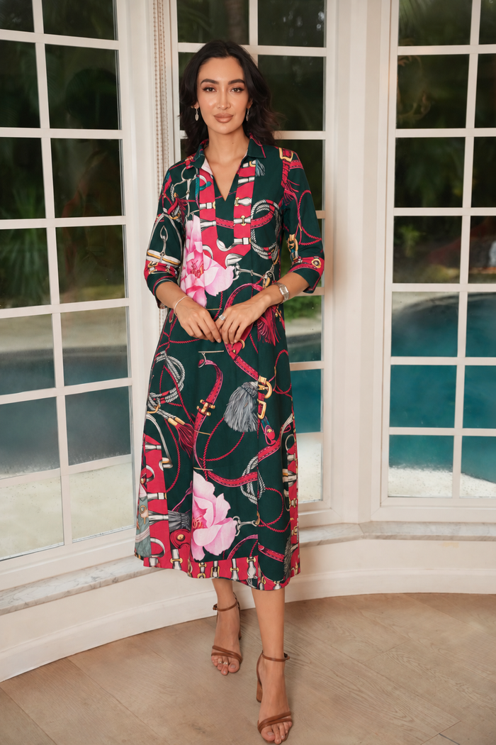 Darviny Kaftan Kentucky Pine