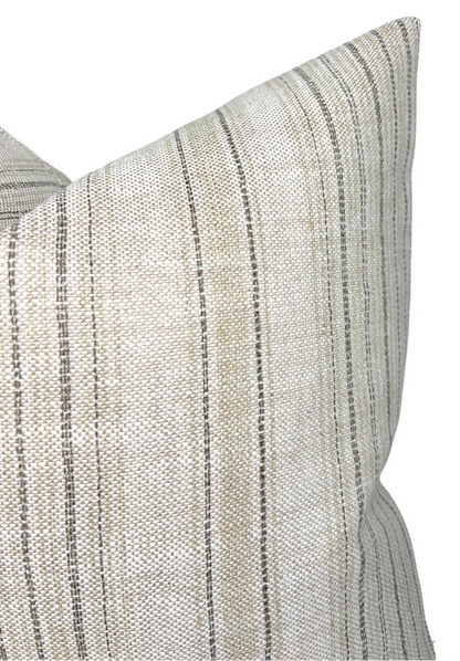Dash Pillow Cover in Sand, McLaurin + Piercy Textiles