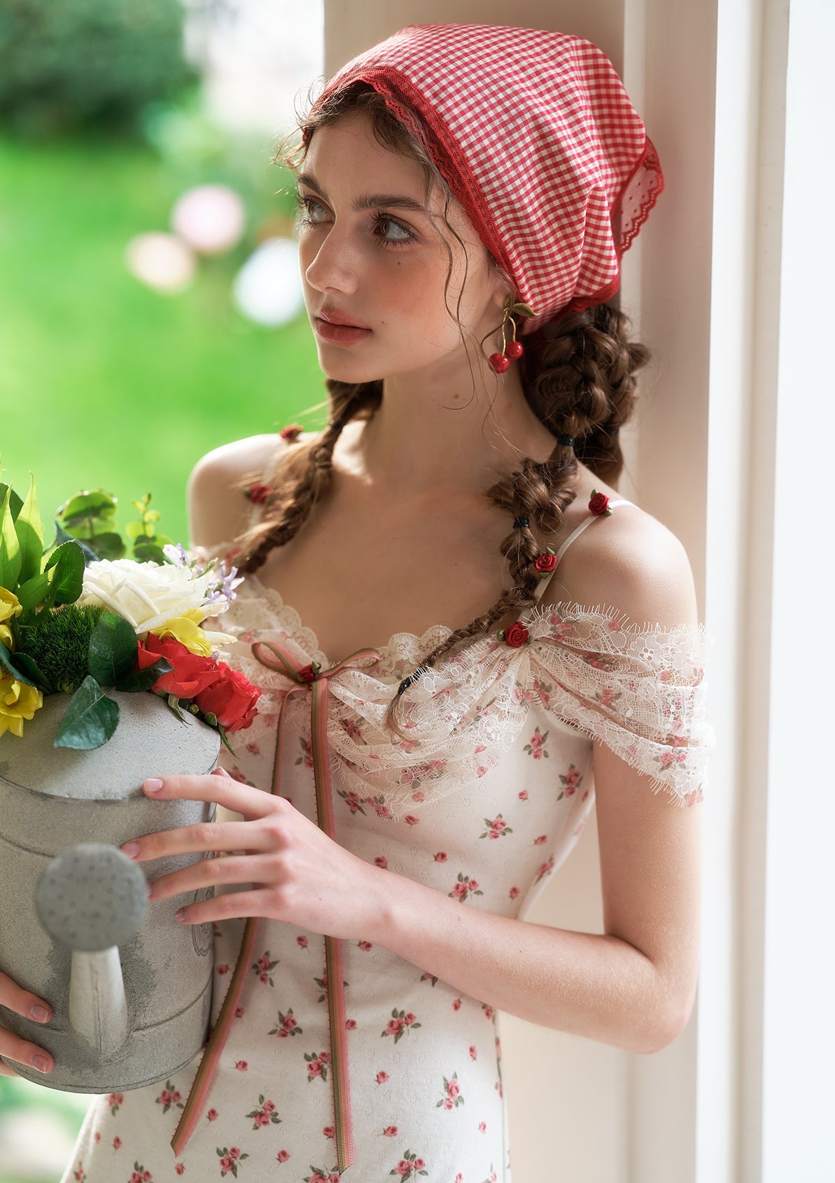 The Little Red Rose Dress