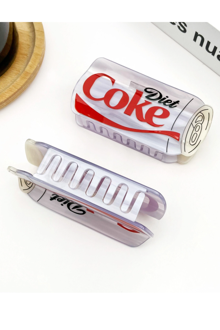 Diet Coke Hair Clip