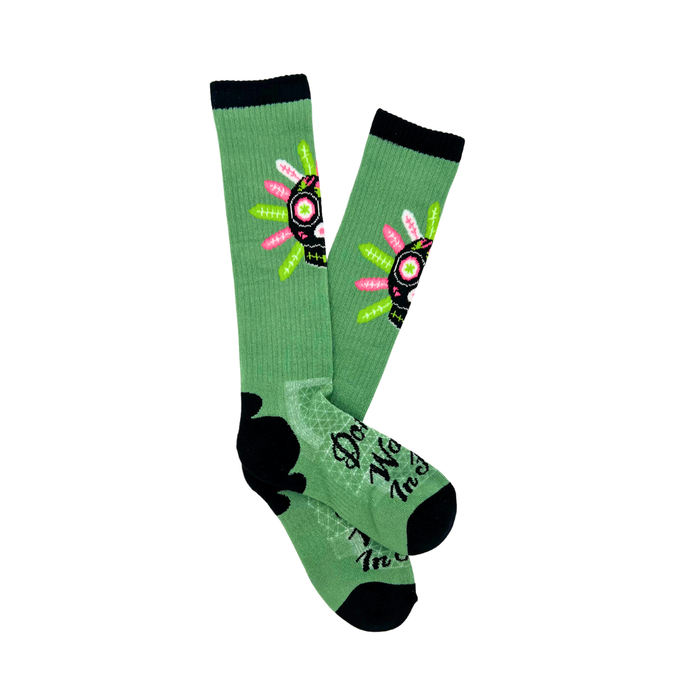 Don’t Walk in Fear Sage Performance Socks