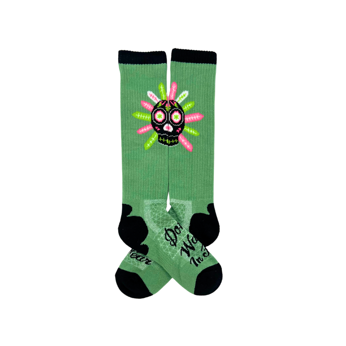Don’t Walk in Fear Sage Performance Socks