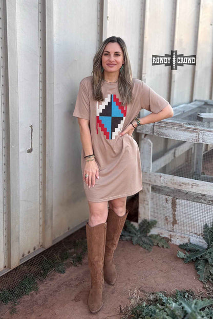 DS Alamosa Aztec Dress