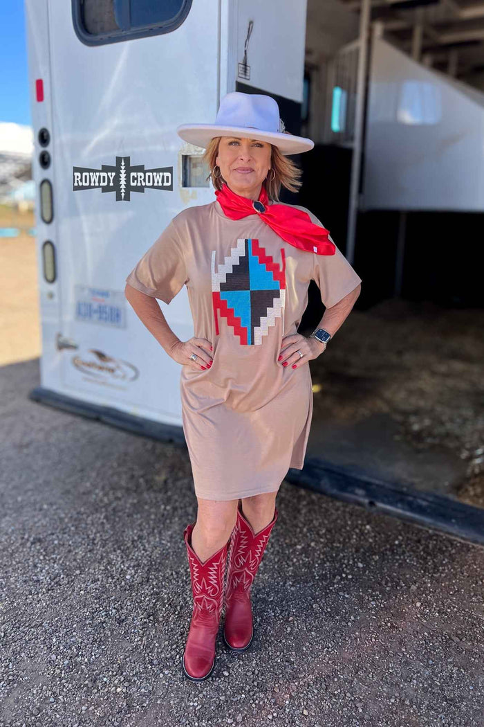 DS Alamosa Aztec Dress