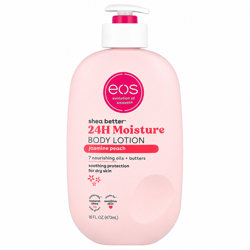 EOS Shea Better 24H Moisture Body Lotion Jasmine Peach 473ml