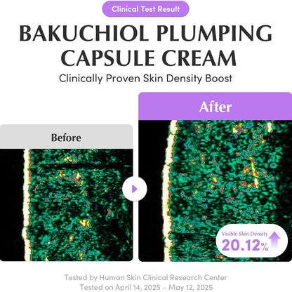 equalberry deep cera bakuchiol plumping capsule cream clinical testing and results
